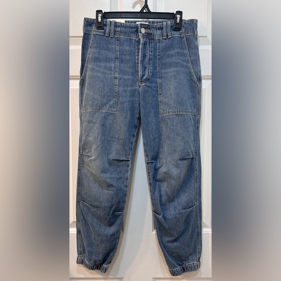 Citizens Of Humanity Pants - NWT Citizens Of Humanity Agni Utility Jeans Women Jogger Sz 27 Button Fly Barrel